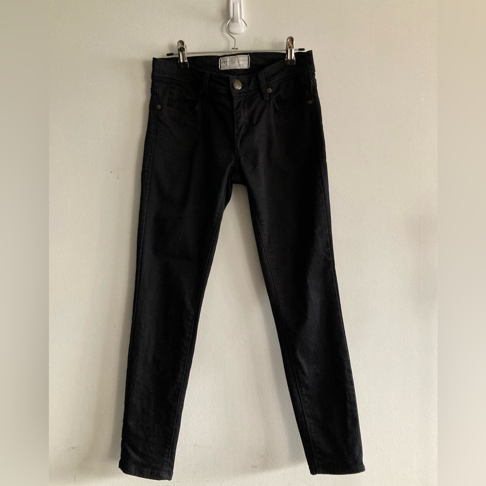 Free People Black Skinny Jean